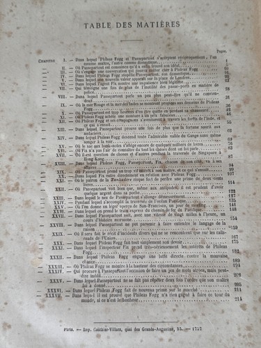 1877 Jules Verne le Tour du Monde en 80 Jours | Hetzel French Edition - Bild 16 von 17