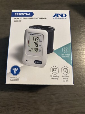 Brand New A&D Medical Essential Blood Pressure Wrist Monitor UB-525