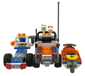 Lego City 7737 Coast Guard 4WD & Jet Scooter 2008 Complete w/ Instructions