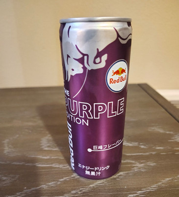Red Bull The Purple Edition (Japanese) Rare Unopened