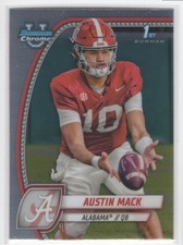 #87 2024 Bowman Chrome University BASE Austin Mack