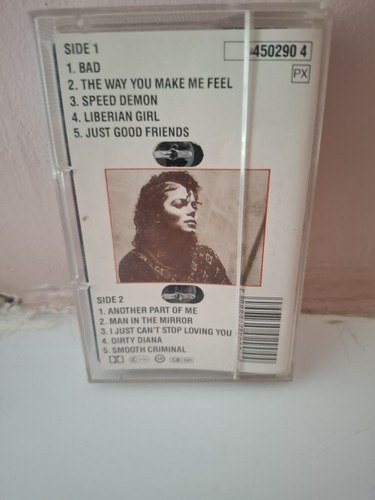 Michael Jackson - Bad - 1987 Epic Records Cassette Tape Album - Picture 12 of 24