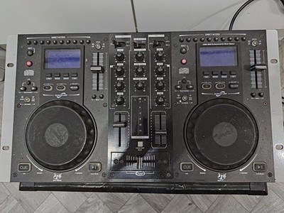 Gemini DJ CDM-3600 2-Kanal DJ CD-Player und Mixer Profi-Qualität