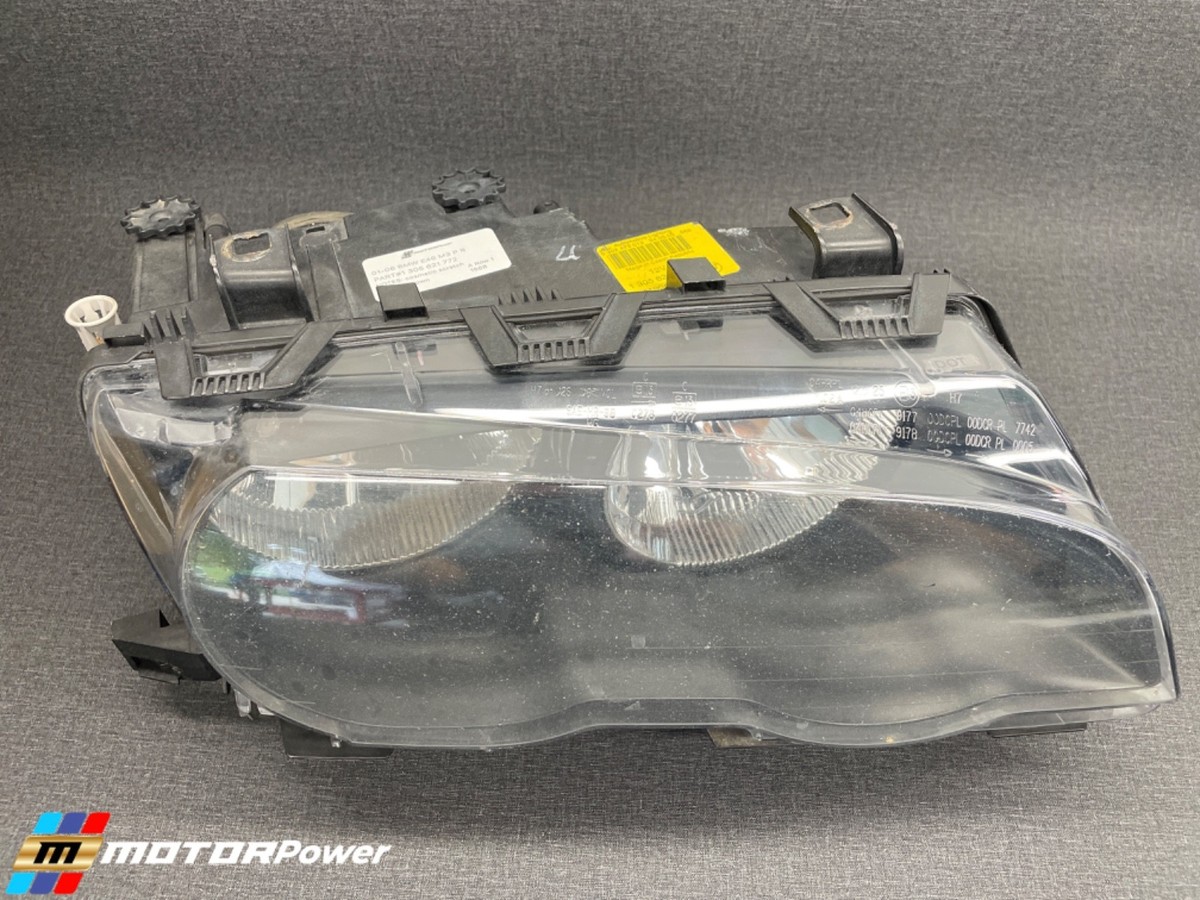 Germany silver サーバー 01-06 BMW E46 M3 Right Passenger Side Halogen Headlight Headlamp