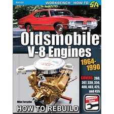 Sa Design Books Sa502 Oldsmobile V-8 Engines 1964-1990 How To Rebuild