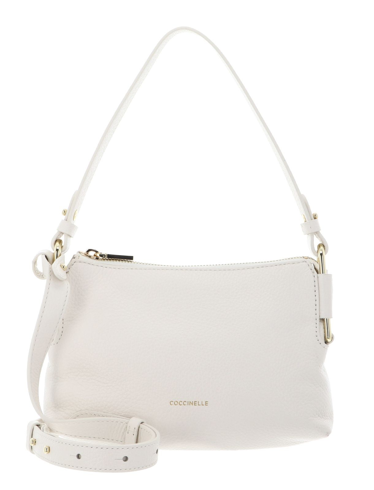 COCCINELLE cross body bag Rebekka Mini Bag Grained Leather Pearl