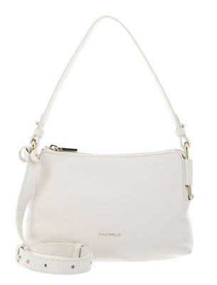 COCCINELLE Rebekka Mini Bag Grained Leather Umhängetasche Tasche Pearl creme Neu