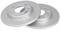 2X Bremsscheibe A.B.S. 16920 FüR 2E N3 306 SW N5 CitroËN 2A Peugeot 206 7E 7B 7A