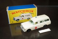 Matchbox RW Nr. 3c Mercedes Benz (Binz) Ambulance  in Box