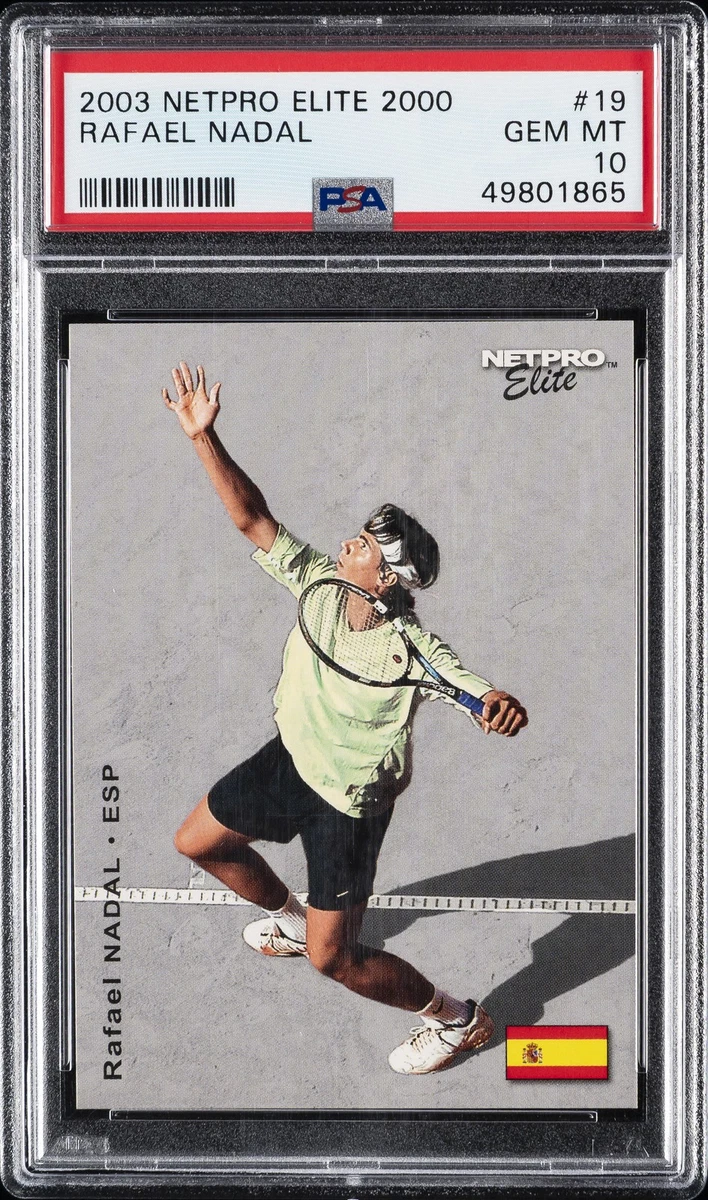 RARE Rafael Nadal Rookie Card RC Tennis Plus Magazine 2004