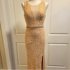 City Studio Blush Pink Formal Gown Size 1 Junior New with Tags