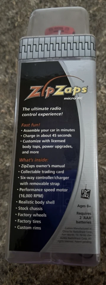 Porsche 911 Turbo Red ZipZaps Micro RC Wireless Remote Controlled Car NEW - Image 3 of 4