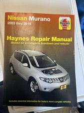 Haynes 72025 Repair Manual Nissan Murano 2003-2014 Service New