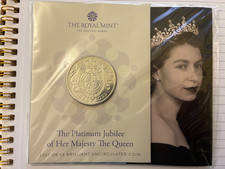 2022 BU &pound;5 Coin Pack Platinum Jubilee of HM The Queen Brilliant Uncirculated