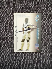 BRUNO N&rsquo;GOTTY - BOLTON WANDERERS FC FOOTBALL SIGNED SHOOT OUT CARD
