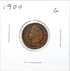 1900 US Indian Head Cent  G Good Free Shipping