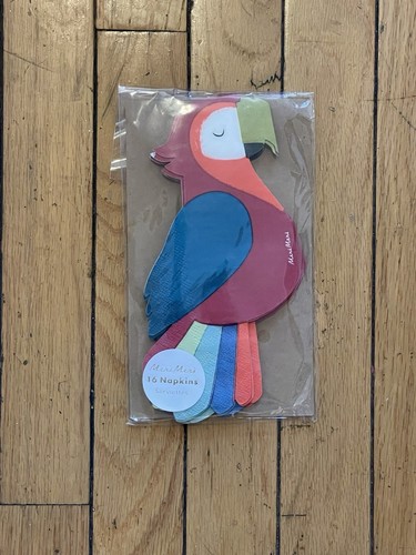 Meri Meri Parrot Napkins 10/16 - Picture 2 of 2