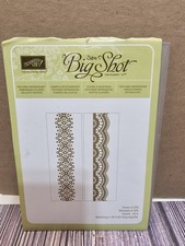Stampin Up DELICATE DESIGNS Embossing Folders Set of 2