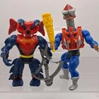 Vtg MEKANECK & MANTENNA Motu Masters Of The Universe He-Man Action Figure 8-12
