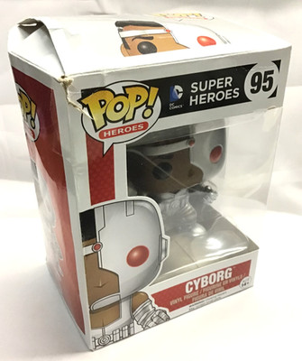 Cyborg POP! DC Super Heroes #95 Vinyl Figur Funko B-WARE