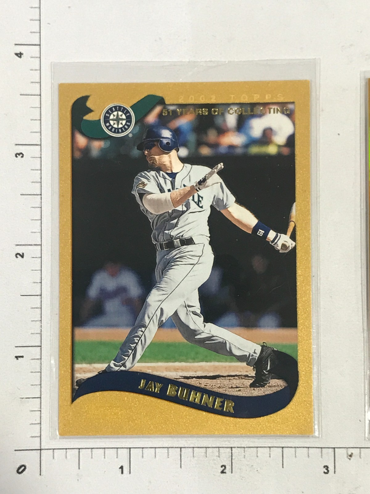 Jay Buhner 2002 Topps Gold #564 Mariners Serial Numbered #d /2002