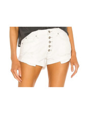 Free People We The Free Romeo Shorts in White Size 29