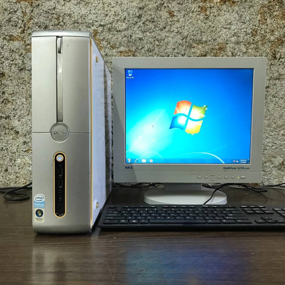 Dell Inspiron 530S SFF PC Retro Gaming Pentium 2.20GHz 4GB RAM (Windows 7 Pro) - Image 4 of 4