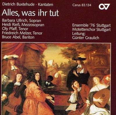 DIETRICH BUXTEHUDE Cantatas (CD)