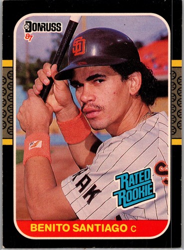 Benito Santiago #31 1987 Donruss card