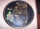 14 - VINTAGE 1960's STATE SOUVENIR TIN TRAYS /PLATTERS — photo 5