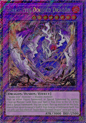 Snake-Eyes Doomed Dragon RA05-EN039 (PSR)