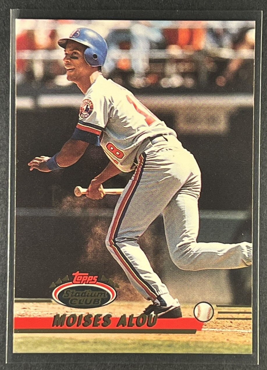 Moises Alou #239 1993 Stadium Club Montreal Expos