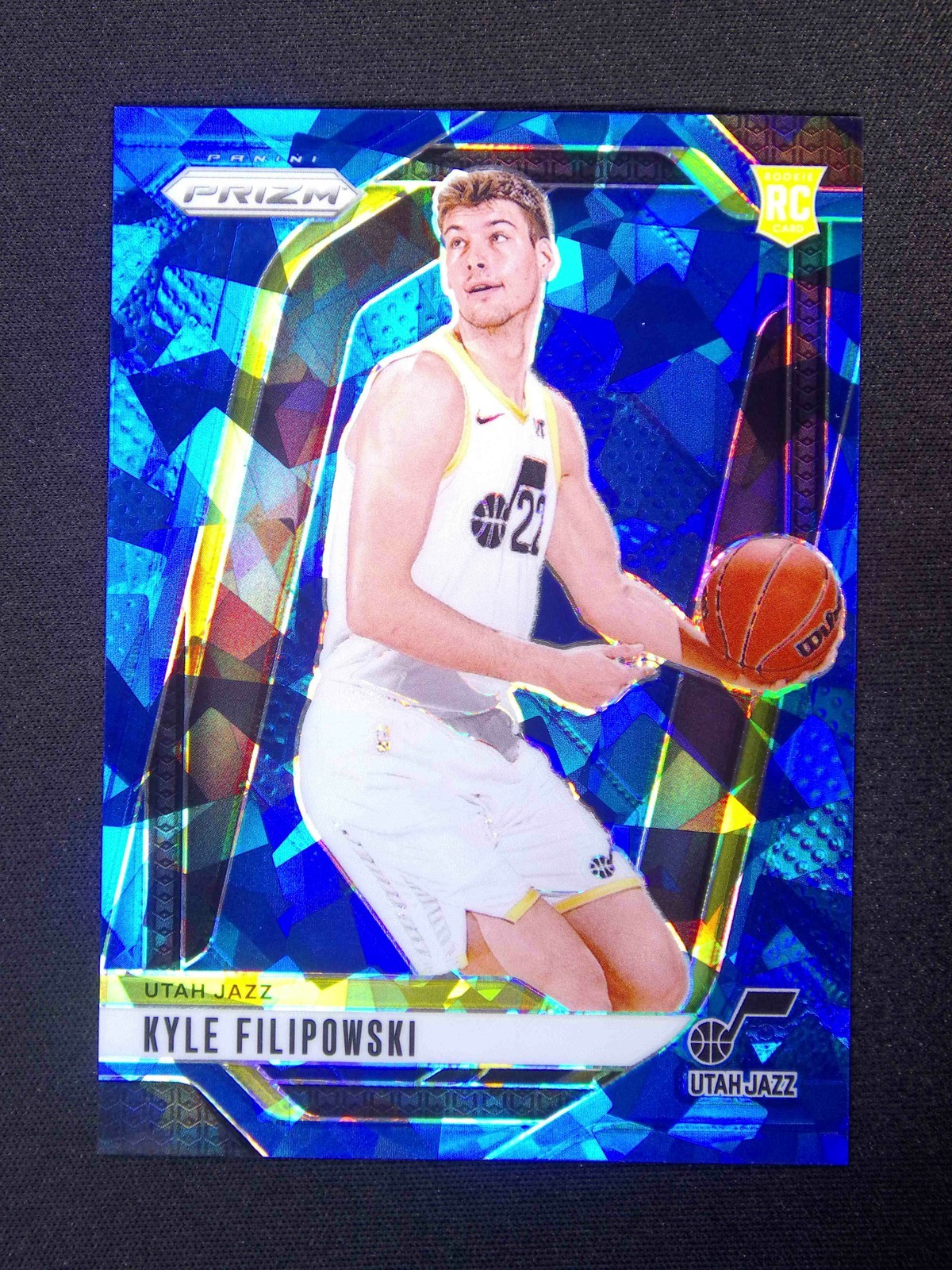 2024-25 Panini Prizm Kyle Filipowski #263 RC Rookie Blue Ice /125
