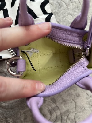 Marc Jacobs The Nano Tote Bag Charm - Mini Purse Wisteria