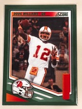 2025 Score Green Doug Williams #7 Tampa Bay Washington Redskins Commanders