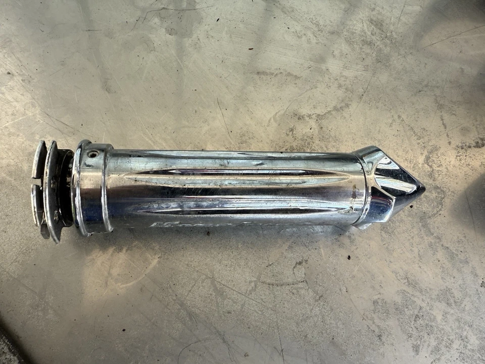 99-20 SUZUKI HAYABUSA CROMO BILLET TUBO ACELERADOR EMPUÑADURA 2005 2006 2007 2008 Foto 2 de 4