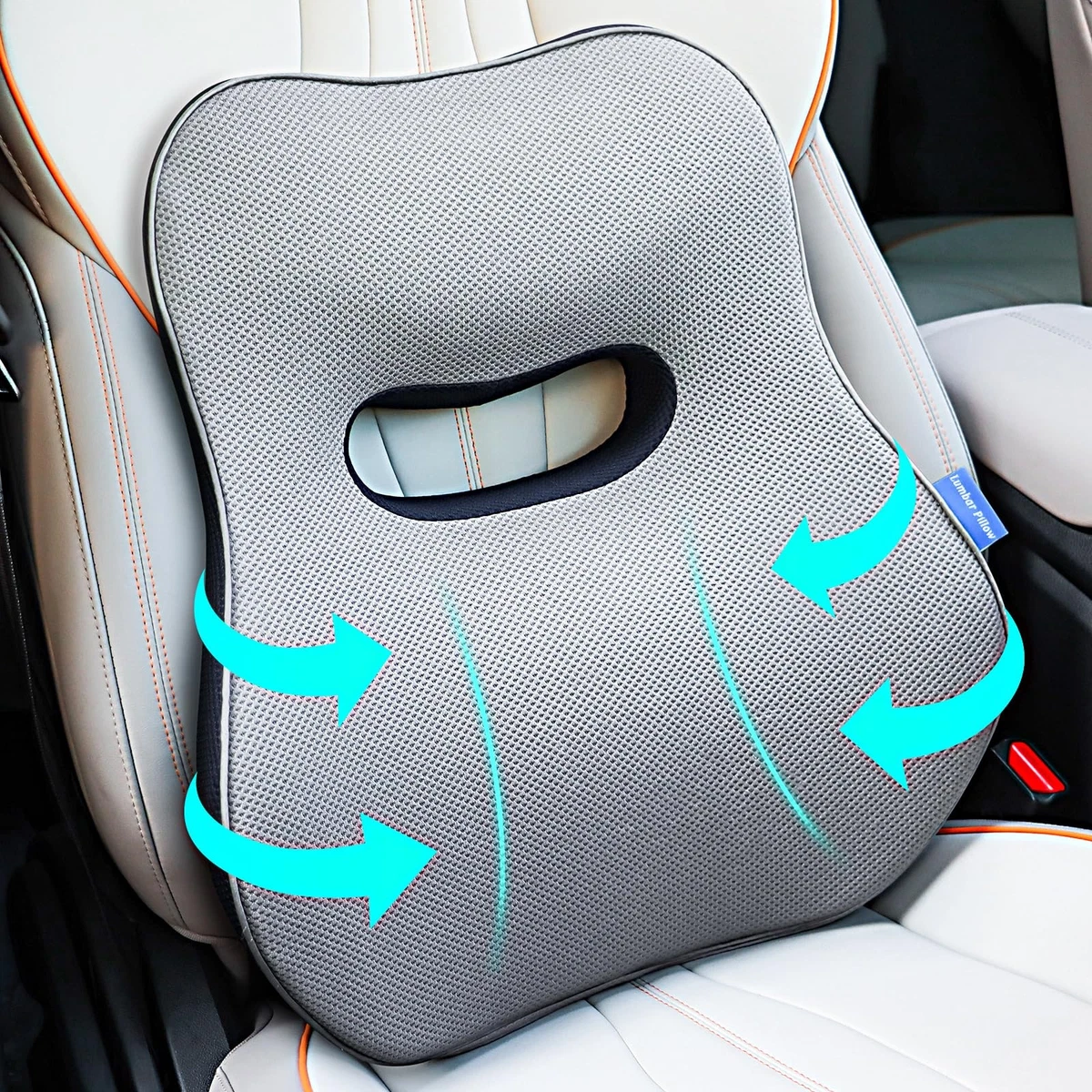 Doteonyou Back Support Cushion for Office Chair - Lumbar Support Pillow for Offi