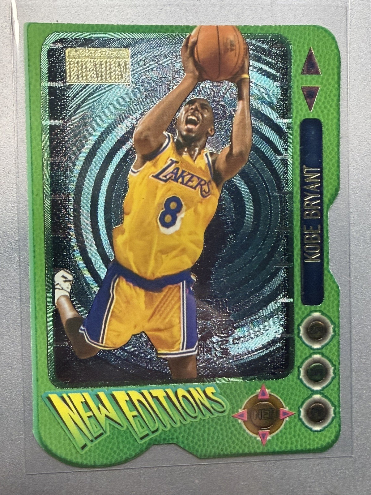 1996 Skybox Premium New Editions Kobe Bryant Rookie Card Insert #3 of 10