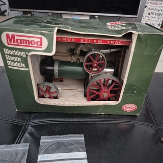 Mamod TE1a Live Steam Traction Engine with Box & Accessories