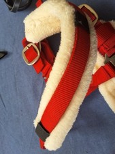 Red Fur Lined Caverson Cob Size
