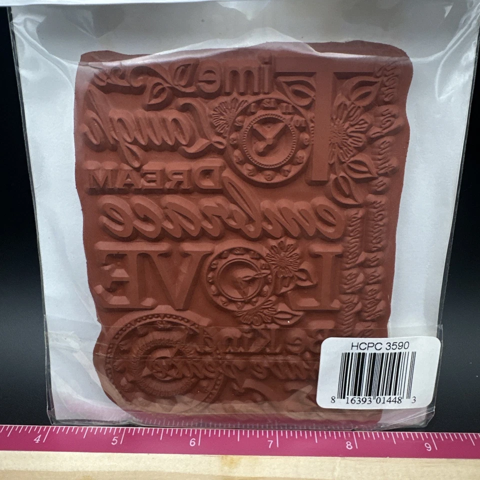 Creaciones sinceras fondo adhesivo sello abrazo tiempo relojes collage vintage Foto 2 de 2