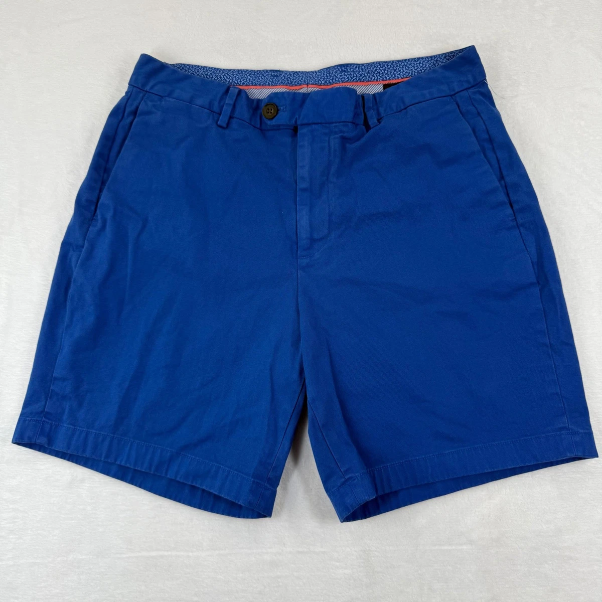 Short Chino Bonobos Homme Taille 36, Bleu, Coton Léger, Confort été, état Parfait