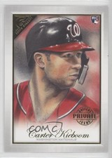 2019 Topps Gallery Private Issue 104/250 Carter Kieboom #108 7iu