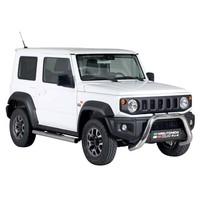 FrontbüGel FrontschutzbüGel FüR Suzuki Jimny 2018-2026 ø76Mm Stahl Silber Schutz
