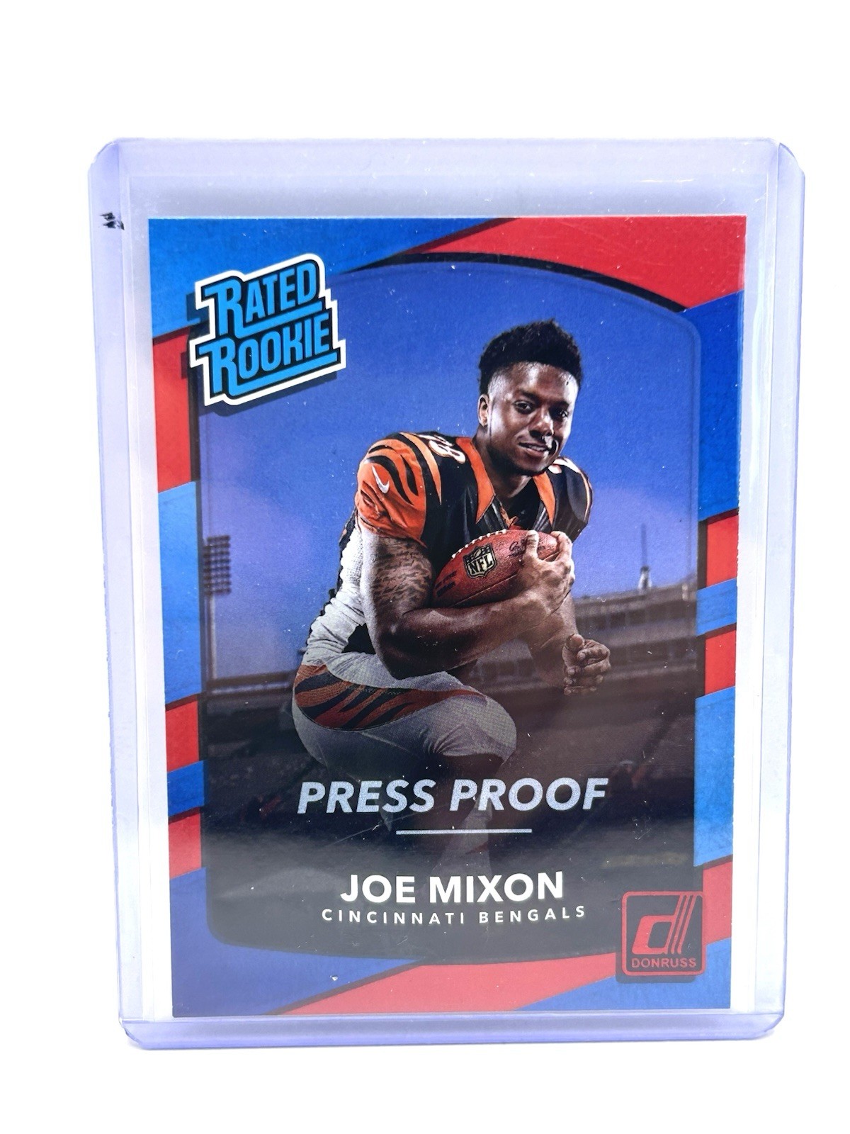 2017 Panini Donruss - Rated Rookie Joe Mixon #335 Press Proof Red (RC)