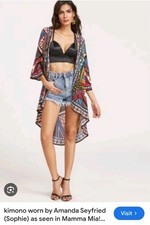 Billy By Flying Tomato Anthropologie Kimono Duster Womens Medium Boho Festival