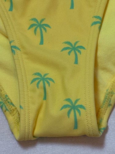 Stoney Clover Woman's Large High Cut Yellow Palm Tree Bikini Bottom NWOT - Picture 4 of 5