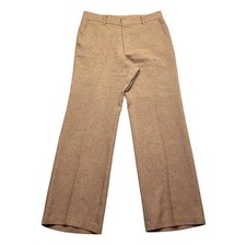 Vintage Levis Action Slacks Mens Brown Sta-Prest Straight Leg Trousers 31x29