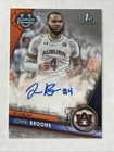 JOHNI BROOME 2023-24 BOWMAN U CHROME 1ST PROSPECT AUTOGRAPH BASE AUTO
