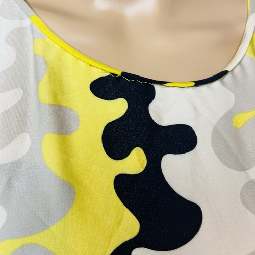 Diane Von Furstenberg Silk Dress Size 10 Alastrina DVF Midi Yellow - Picture 14 of 20